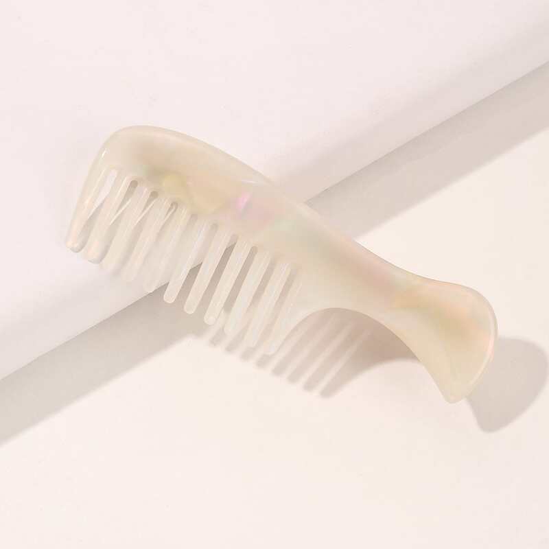 

Hair Comb Decor Hair Clip, White