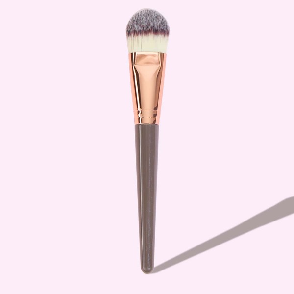 

1pc Foundation Brush, Brown