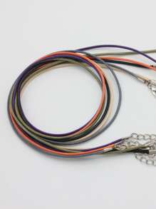 6pcs DIY Necklace Rope - Multicolor - View 3