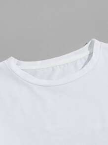 Vincenttrinidadart ROMWE MEN 街頭動物男士上衣 - 白色 - 查看 3