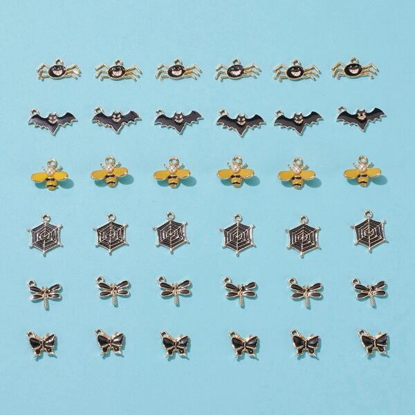 

36pcs Animal DIY Jewelry Accessory, Multicolor