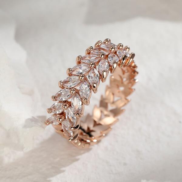 

18K Gold Plated Ring, Rose gold