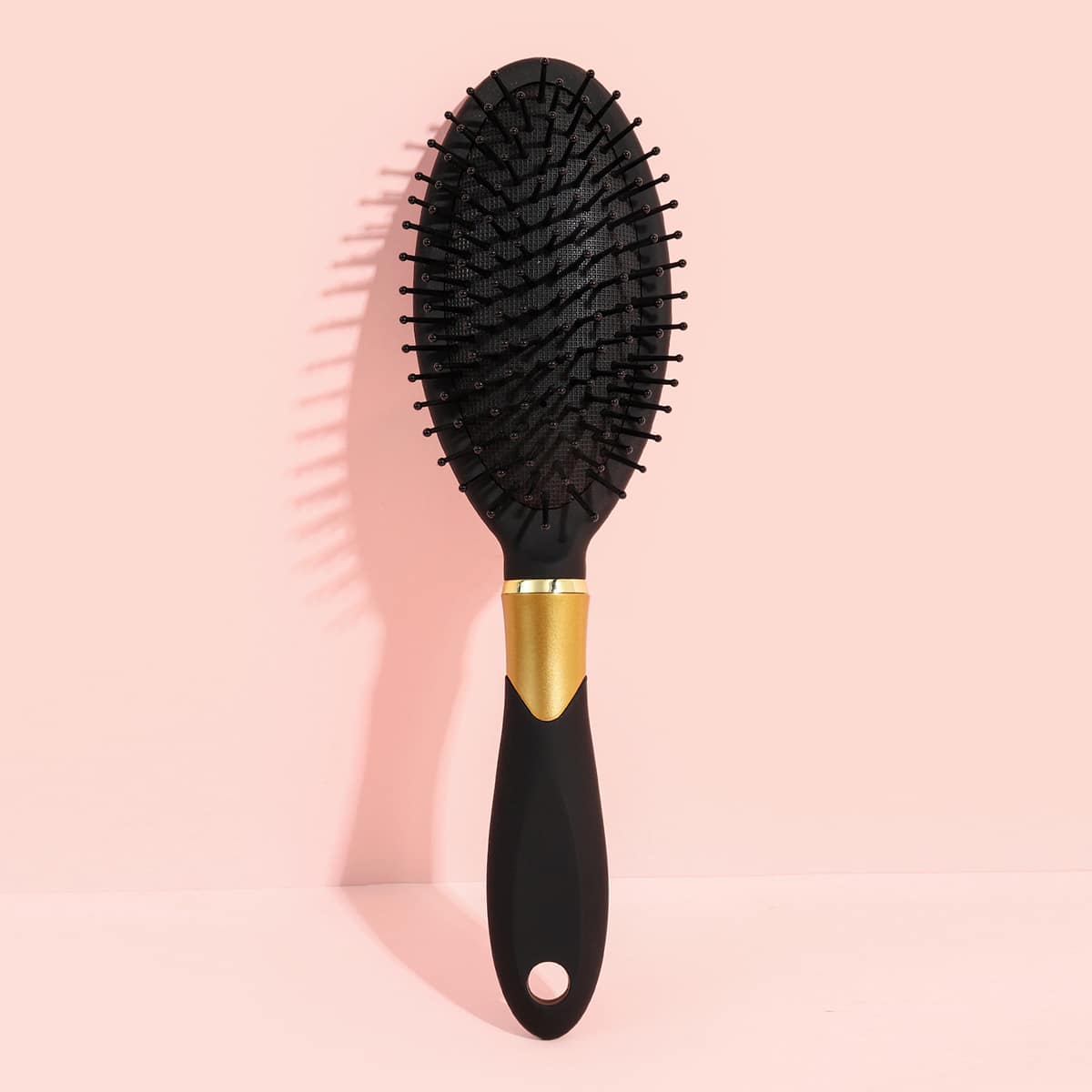 

1pc Massage Hair Brush, Black