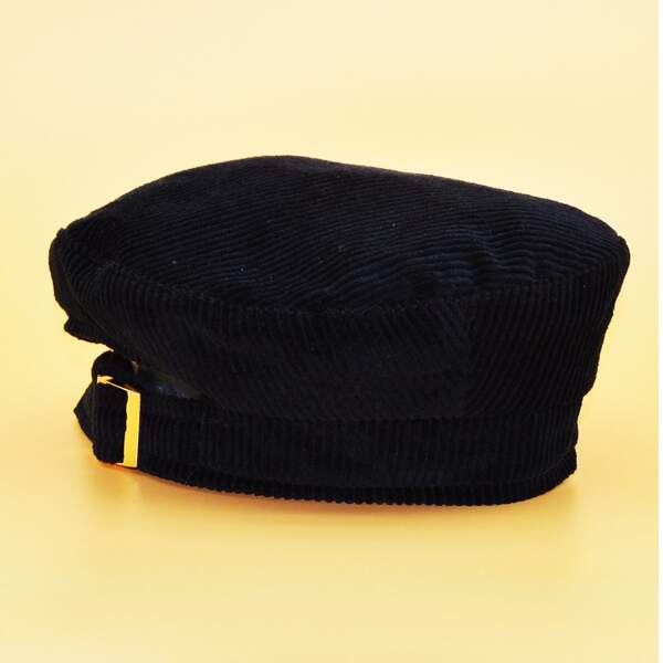 

Toddler Kids Solid Beret, Black