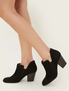 Giày ống màu đen Glamorous - màu đen - Xem 3