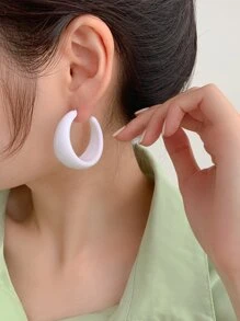 Cuff Hoop Earrings