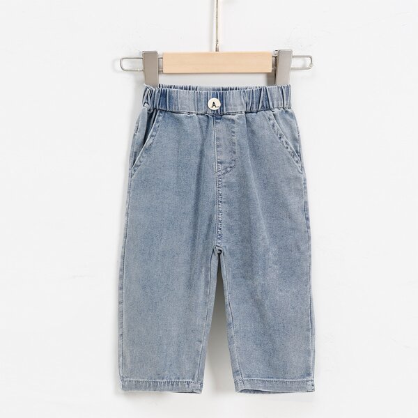 

Toddler Boys Slant Pocket Jeans, Blue