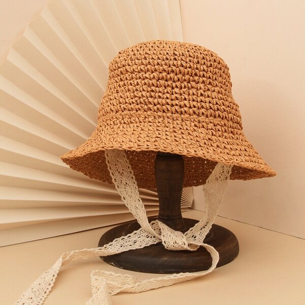 

Baby Straw Hat, Khaki