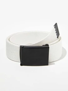 Thắt lưng băng tối giản dành cho nam - trắng - Xem 1