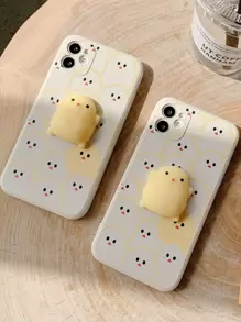 Apple Cute Stuff 趣味 3D 卡通鸡装饰手机壳 适用于 iPhone 15/15Pro/15Plus/15Promax - 彩色 - 查看 7