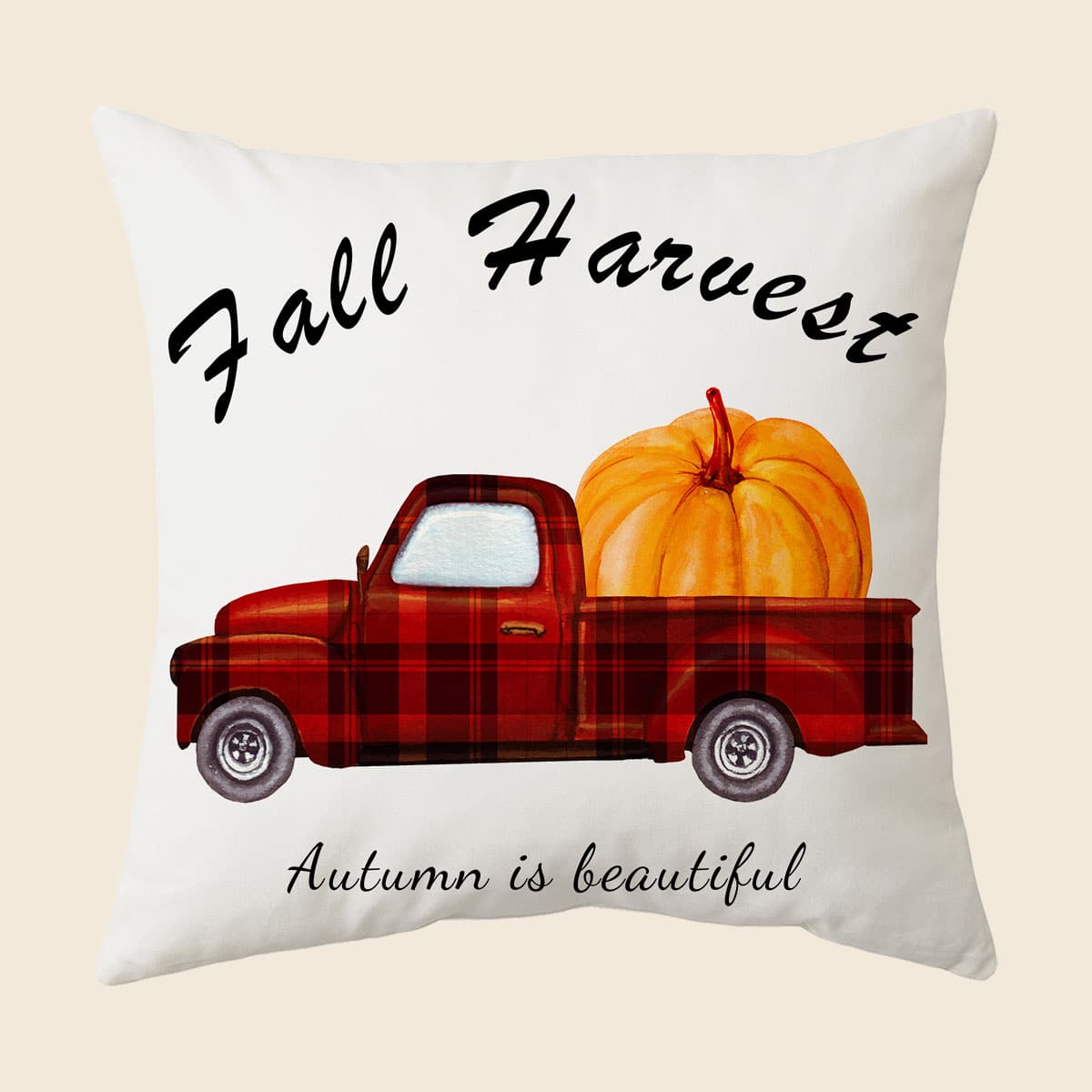 

Car Print Cushion Cover Without Filler, Multicolor