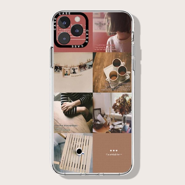 

Picture Stitching Phone Case, Multicolor