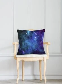 Galaxy Print Cushion Cover Without Filler - Multicolor - View 4