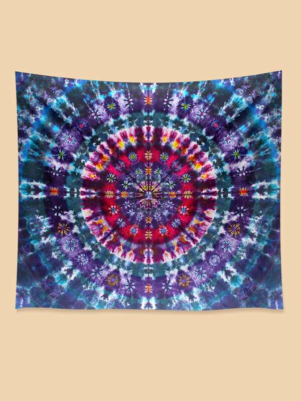 Graphic Pattern Tapestry SHEIN USA