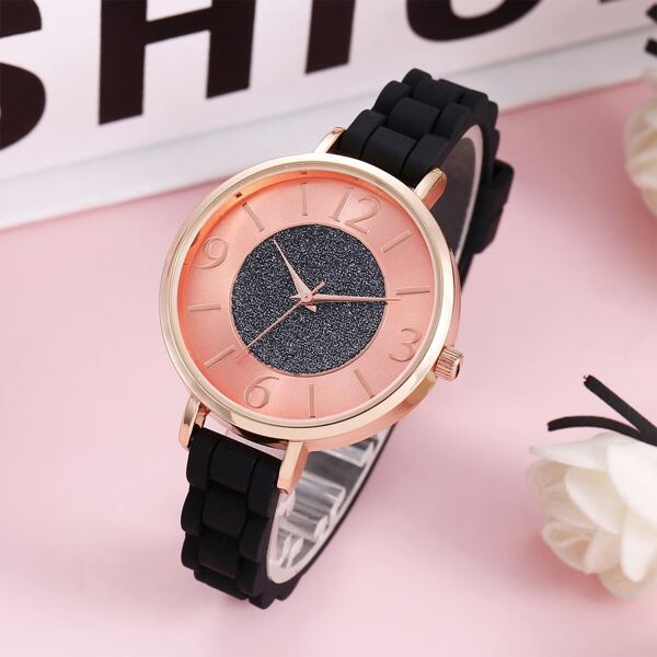 

Silicone Strap Quartz Watch