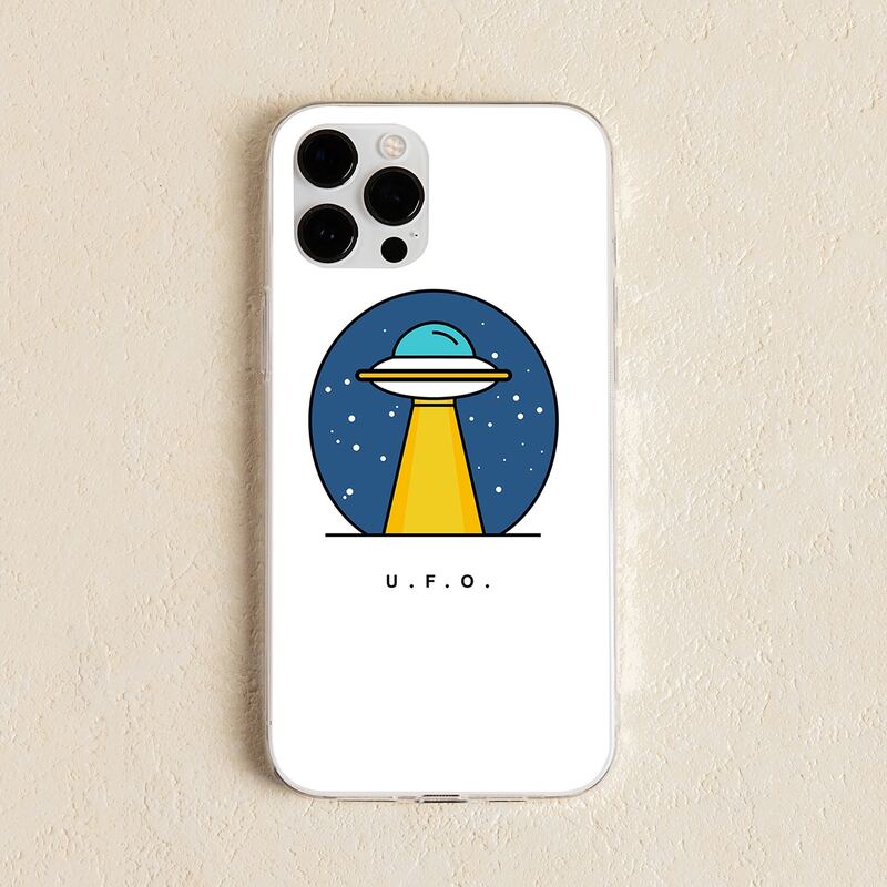 

Cartoon Graphic Phone Case, Multicolor