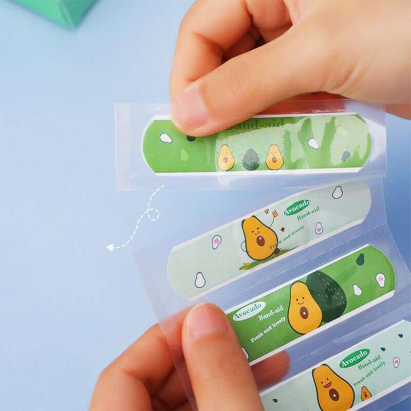 

20pcs Random Avocado Bandage, Green