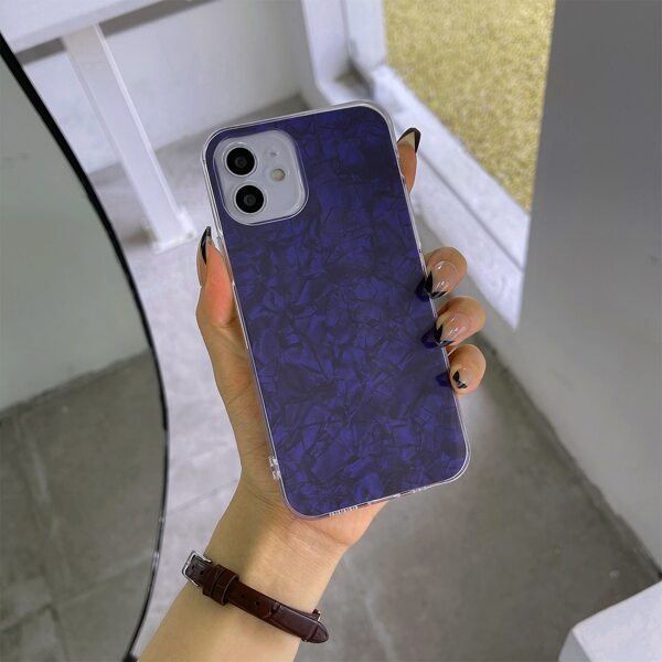 

Solid Anti-fall Phone Case, Blue