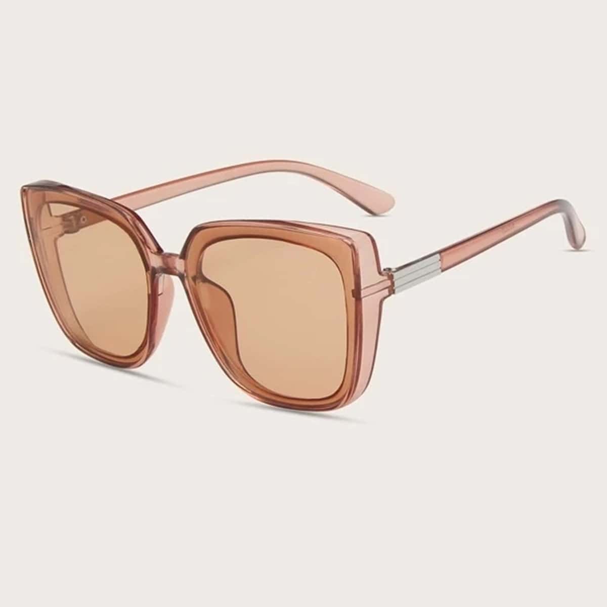 

Guys Square Frame Sunglasses, Brown