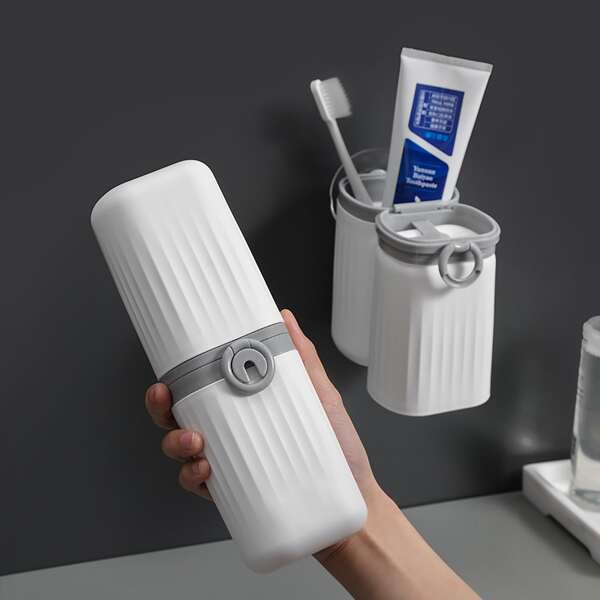 

1pc Random Color Toothbrush Holder, Multicolor