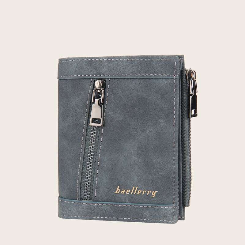

Guys Stitch Trim Wallet, Blue