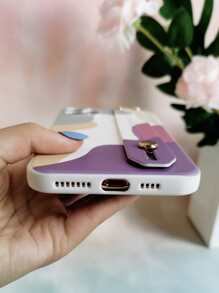 Ốp Điện Thoại Có Dây Đeo Khối Màu Ốp Điện Thoại Có Dây Đeo Tay Tương Thích Với IPhone15/15Plus/15Pro/15Promax - Nhiều màu - Xem 4