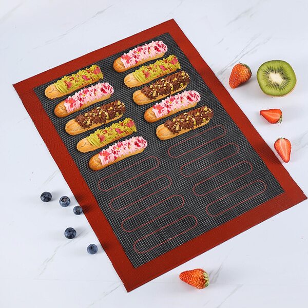 

1pc Biscuit Oven Mat, Black