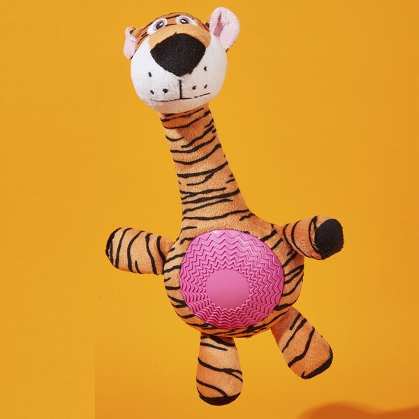 

1pc Cartoon Pet Plush Toy, Multicolor