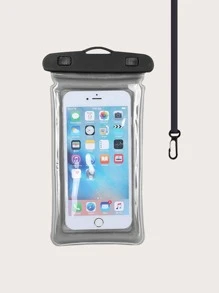 Túi điện thoại di động không thấm nước - màu đen - Xem 2