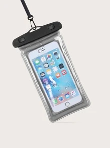 Túi điện thoại di động không thấm nước - màu đen - Xem 3