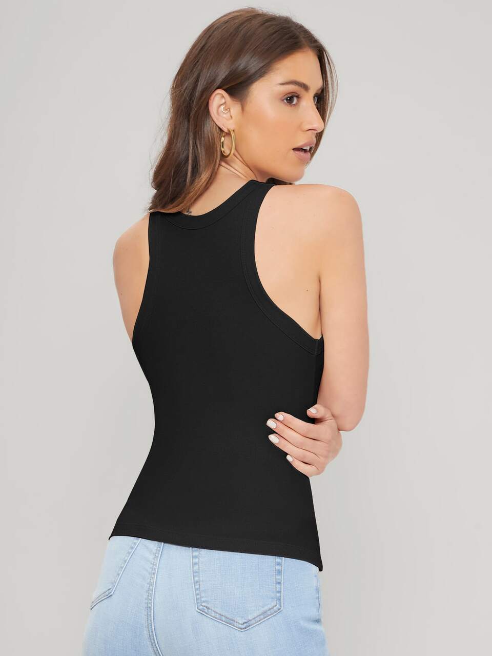 MOTF RECYCLED POLYESTER BLEND TANK TOP