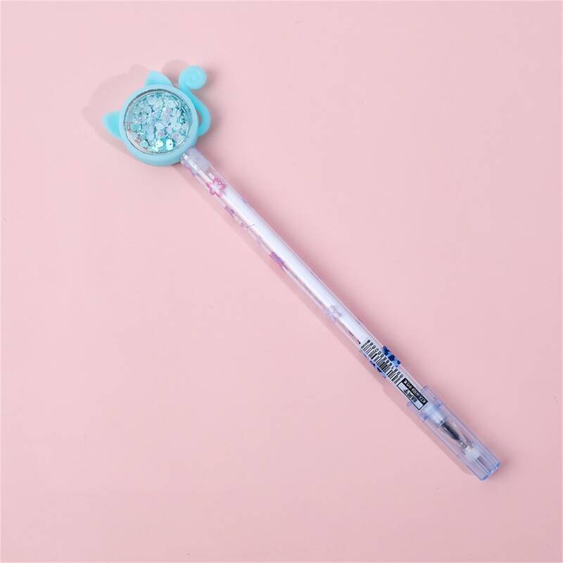 

2pcs Random Cartoon Gel Pen, Multicolor