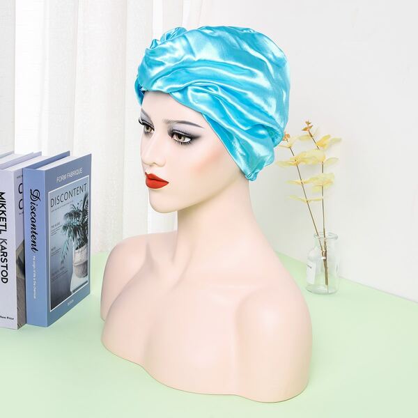 

Simple Plain Hat, Blue
