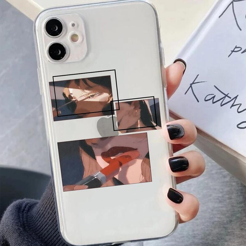 

Cartoon Graphic Phone Case, Multicolor