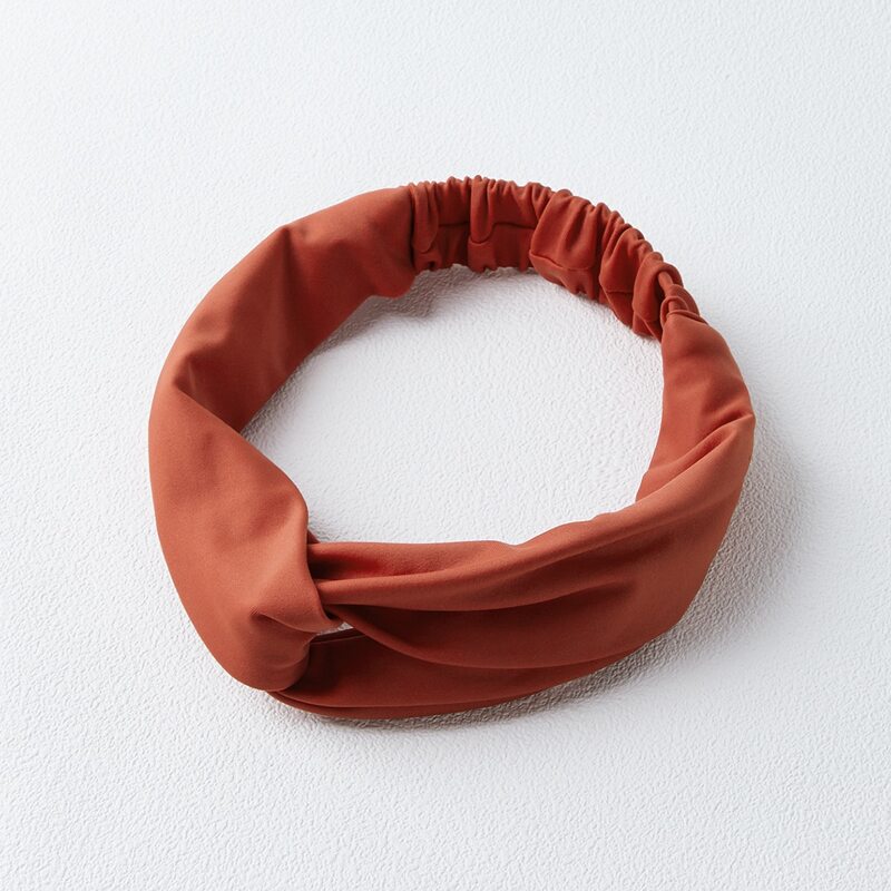 

SOLID HAIR BAND, Burgundy