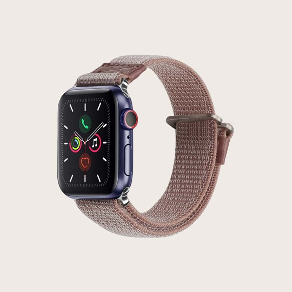 

Нейлоновый ремешок для часов для iWatch, Пыльный розовый
