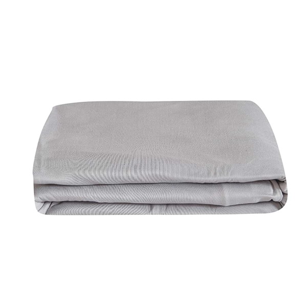 

Solid Color Duvet Cover Without Filler, Light grey
