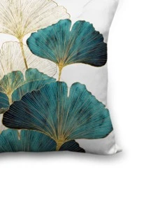 Ginkgo Biloba Leaf Cushion Cover không có chất làm đầy - Nhiều màu - Xem 3