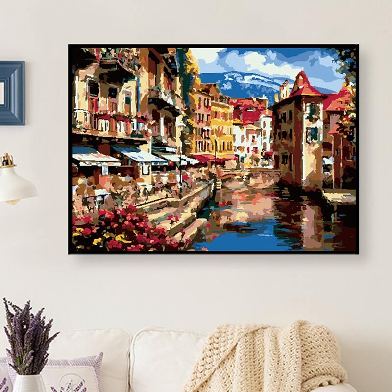 

Scenery Pattern Diamond Painting Without Frame, Multicolor