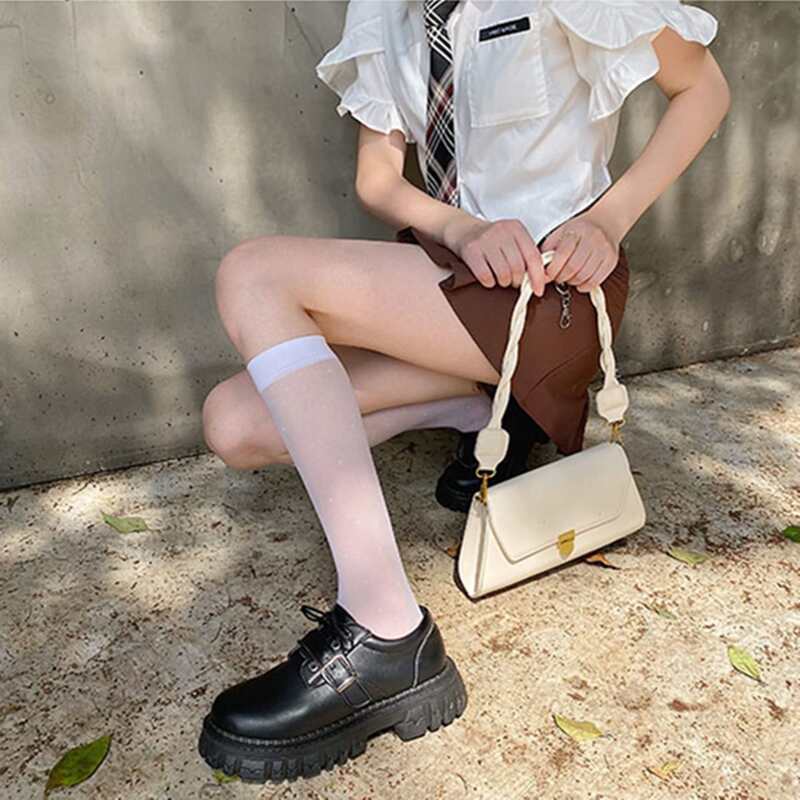 

Lace Up Front Flatform Oxford Shoes, Black