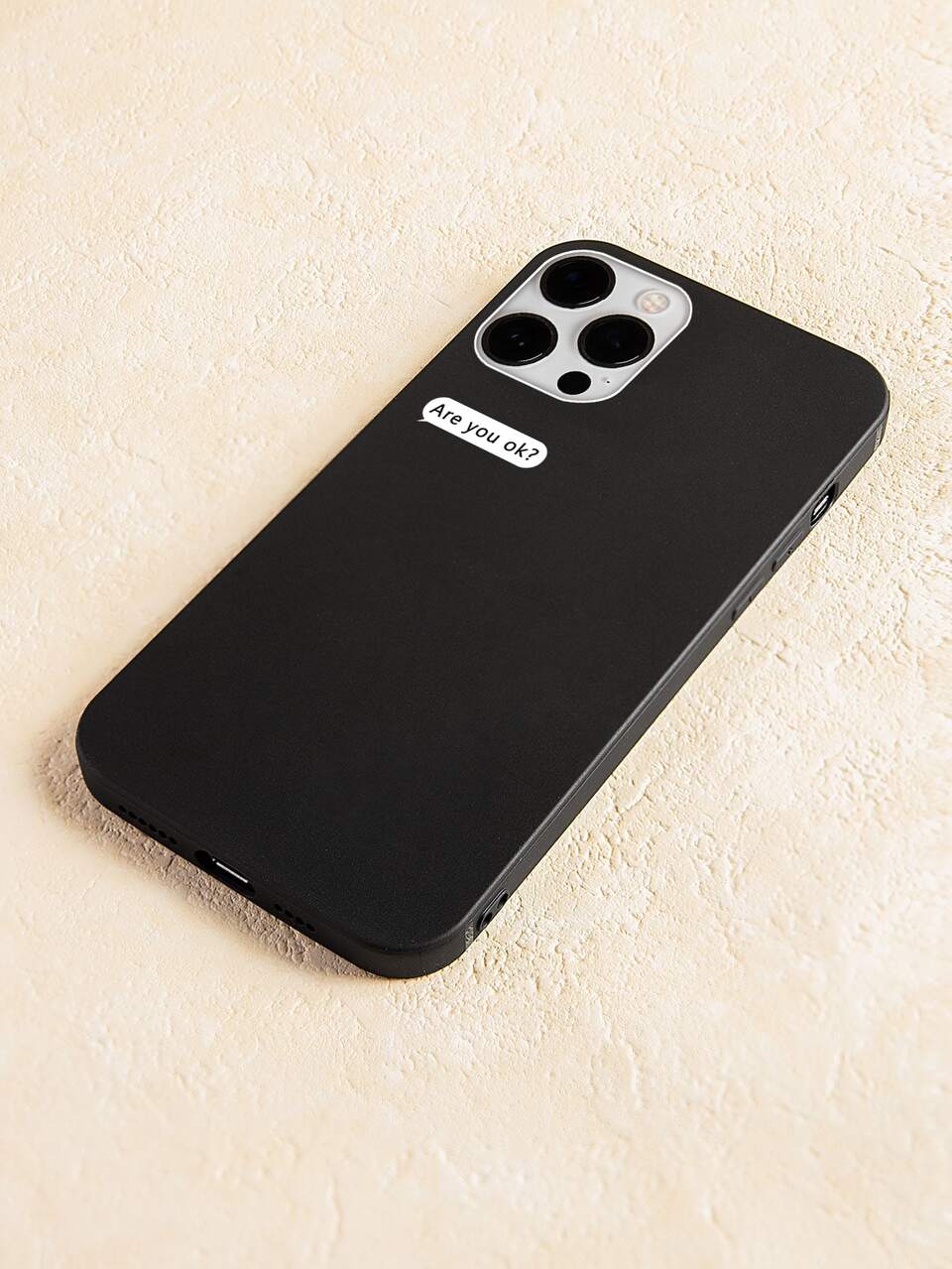Letter Graphic Fashion Design Phone Case For Daily Use