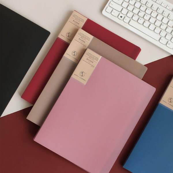 

1pc Random Color File Folder, Multicolor