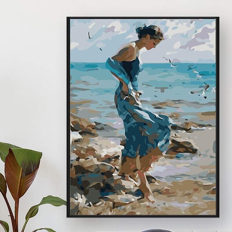 

Figure Graphic Diamond Painting Without Frame, Multicolor