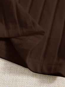 SHEIN EZwear 3 件装高领罗纹针织背心 - 彩色 - 查看 3