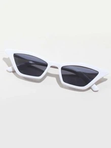1 Par de Óculos de Sol Estilo Olho de Gato, Adequado para Festival de Música, Viagem, Férias, Esportes, Direção, Traje de Festival, Praia, Traje para Exteriores, Acessório de Verão, Passeio em Família, Proteção UV, Golfe, Hiking, Estilo Elegante, Acessório de Estilo de Rua, Clima de Férias, Exercícios, Festa, Atividade ao Ar Livre, Estilo de Rua, Pesca, Atividade ao Ar Livre, Feriado, Proteção Solar, Férias - Chumbo - Visão 1