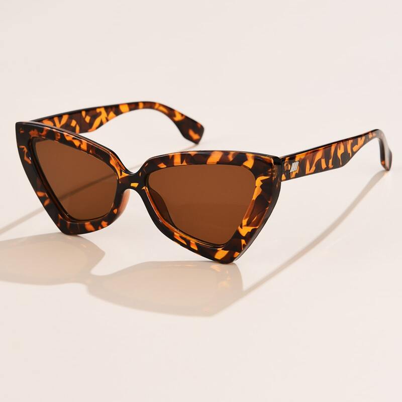 

Leopard Pattern Cat Eye Sunglasses