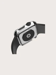 Vỏ chống rơi Colorblock tương thích với Apple Watch - Bạc - Xem 2