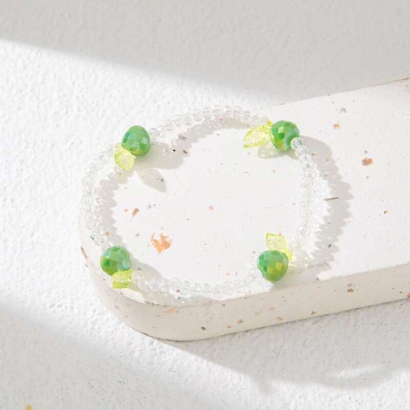 

Fruit Decor Beaded Bracelet, Multicolor