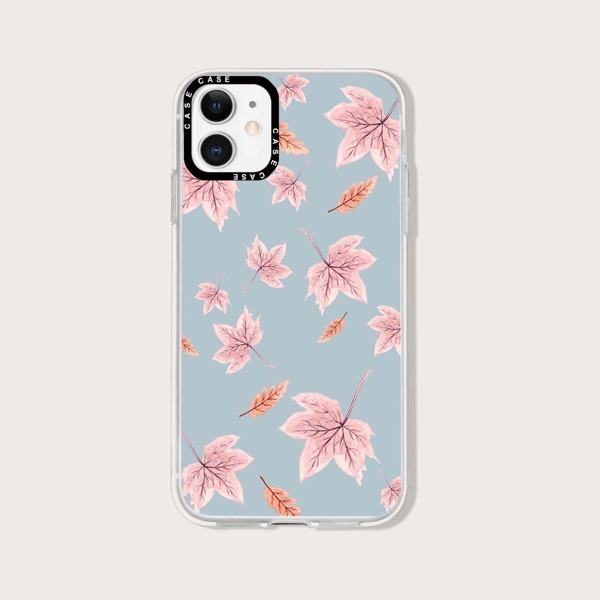 

Leaf Pattern Phone Case, Multicolor