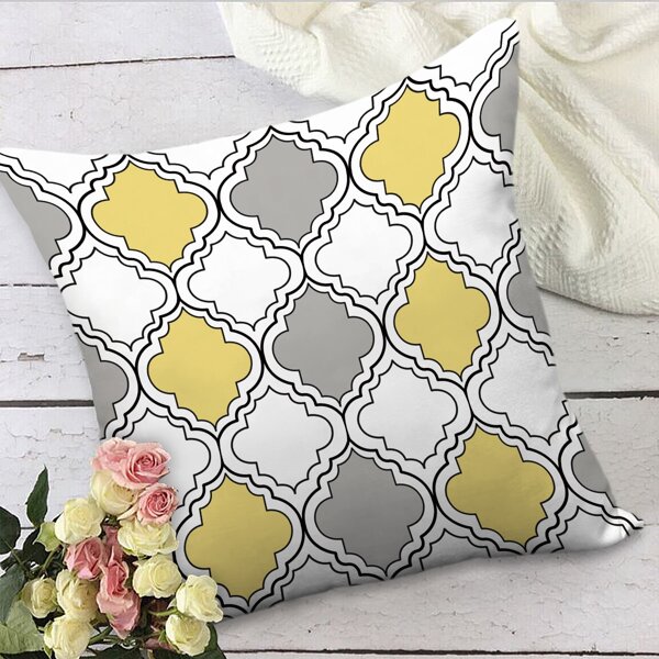 

Geometric Pattern Cushion Cover Without Filler, Multicolor
